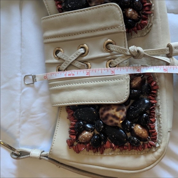 🥳SOLD LIM EDITION YSL BEADED CORSET BAG - Picture 8 of 8